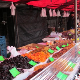 dried fruit booth